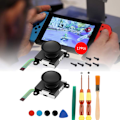 Miniatyrbild 2 av 11: Konsolmejsel Reparationsverktygssats 3D Analog Joystick Tummepinne för Triangelpaddlar Ersättningar för Switch-kontroll