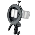 Miniatyrbild 6 av 6: Speedlite-fäste för AD200Pro AD200 AD400Pro V1 Runda Huvud Speedlites V860II TT685 TT350 TT600-serien