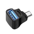Pikkukuva 1 / 8: USB Type C -jatkoadapteri, USB C -uros - USB 2.0 -naarasjatkoadapterimuunnin