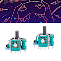 Miniatyrbild 6 av 8: 3D-joystick med justerbar resistor, tumstick-lock, skruvmejsel, passar Playstation 5