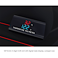 Miniatyrbild 8 av 11: Vattentät för DC 12V Voltmeter Termometer 0,28 tum Dual Display för Bil Motorc