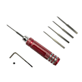 Miniatyrbild 6 av 10: Modellmejsel med 0,1/0,2/0,4/0,6/0,8/1,0/2,0 mm ResinCarved Scriber-linje Modelleringsskrivare Handverktyg