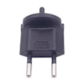 Miniatyrbild 8 av 9: EU-adapter, europeiskt uttag, 3-polig stickpropp, 16A till 10A, 250V, internationell - universell europeisk resekontakt