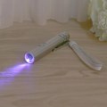 Miniatyrbild 10 av 11: 3 i 1 Multifunktionell LED Laserlampa Infraröd USB Uppladdningsbar UV Ficklampspenna