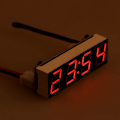 Miniatyrbild 5 av 11: Multifunktionell Digital Bil LED Elektronisk Klocka för Tid Temperatur Spänning 3 i 1 Mätare 12V 5-20V