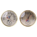 Miniatyrbild 4 av 9: Väggfäste Hängande 5" Min Max Termometer Hygrometer Analog Temperatur Fuktighet