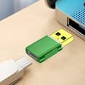 Miniatyrbilde 2 av 11: 5 Gbps ladekonvertere, bærbar USB3.0 hann til Type C hunn adapterhode Green