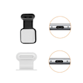 Miniatyrbild 10 av 11: Universellt Typ C Portskydd för Android-enheter 1/2/5st USB C Dammskydd Transparent 5 Pcs