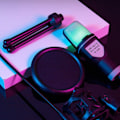 Miniatyrbild 8 av 9: Universal Mikrofoner Perfekt för Vloggning Onlinechatt USB-gränssnitt Studiomikrofoner