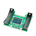 Miniatyrbild 1 av 10: 18650 LCD-skärm Batterikapacitet Testare Modul - Digital Checkered Lastanalysator
