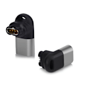 Miniatyrbild 10 av 10: Laddarkontakt Smartwatch USB Typ C till 4-stifts Laddningsomvandlare Portabel Gray