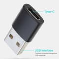 Pikkukuva 8 / 11: Muunnin USB Type A uros - USB Type C naaras datansiirto lataussovitin