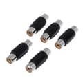 5 st RCA Hon till RCA Hon Video Kabel Jack Plug Adapterkontakt