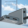 Miniatyrbild 4 av 11: Smidig Laddningsmodul för AR-glasögon Typ C Datakabel Håller Enheten Redo null - Connecting line