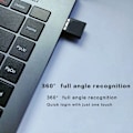 Miniatyrbild 6 av 10: Mini USB-fingeravtrycksläsare Win10 Dongle Filkryptering 360° för Touch-säkerhet