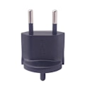 Miniatyrbild 1 av 9: EU-adapter, europeiskt uttag, 3-polig stickpropp, 16A till 10A, 250V, internationell - universell europeisk resekontakt