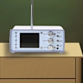 Miniatyrbild 7 av 11: Plast DIY Skrivbordsradio TEF6686 Bekväm Automatisk Funktion för Hemmet