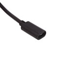 Miniatyrbild 4 av 10: 90 Graders Vinkel Dataöverföringskabel Micro USB till Typ C Adapter Sladd