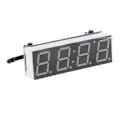 Miniatyrbild 7 av 11: Multifunktionell Digital Bil LED Elektronisk Klocka för Tid Temperatur Spänning 3 i 1 Mätare 12V 5-20V