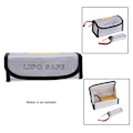 Miniatyrbild 2 av 6: 2x Brandsäkra Lipo Batteripåsar Vattentäta Explosionssäkra för Väska Bärbar Lipo Batterilagringsbehållare för Drönare
