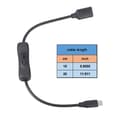 Miniatyrbillede 5 af 10: Vendbar USB Type C til USB 3.0 hun OTG-adapter til bærbare computere Telefoner 5 Gbps 0.3m