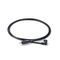 Miniatyrbilde 6 av 8: USB C Rett Hode til 180 Graders USB C Kabel Type C Data Synkroniseringsledning Svart 1m