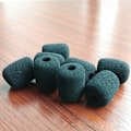 Miniatyrbild 6 av 10: 5 st svarta mikrofonheadset-skumgummi-vindskydd - mikrofonöverdrag