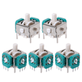 Miniatyrbild 2 av 8: 5-pack 3D Analog Joystick Trådlösa Tummepinnar Sensormodul Reparation Ersättning för NGC-Kontroller, Grön