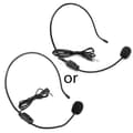 3,5 mm Trådbunden Mikrofon Röstförstärkare Headset Studio Konferens Talare