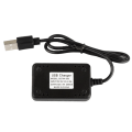 Miniatyrbild 7 av 9: 7,4V 2S LiPo batteri USB laddarkabel med 3-stiftskontakt för RC-bil