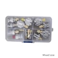 Miniatyrbild 5 av 11: 14-pack BNC till UHF-adapter Koaxial BNC hane till UHF RF BNC UHF-radioadapter-kit