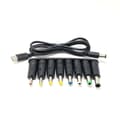Miniatyrbilde 4 av 11: TypeC DC til 12V strømkabel USB til DC-jack adapterledning USB Boost Line 8 plugger