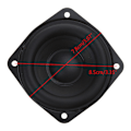 Miniatyrbild 5 av 9: 3-tums Högtalare 4 Ohm 20W Hög Effekt - Högtalare - Full Range Horn