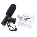Miniatyrbild 1 av 11: Extern videomikrofon för kamera Compact Shotgun Mic för DSLR-kameror och smartphones Kameramikrofon