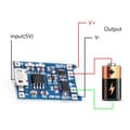 Miniatyrbilde 4 av 7: 5 stk. Type C/Micros USB-grensesnitt 18650 Litiumsbatteri Lademodul MICRO interface