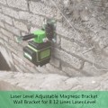 Miniatyrbild 6 av 8: Väggfäste för 8/12 linjer 3D-lasernivå Lasernivåadapter Linjelaserbas