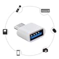 Miniatyrbillede 8 af 9: 1 par TypeC til USB-adapter Interfacekonvertering Datatransmission Opladningskonvertering til mobiltelefoner og tablets White