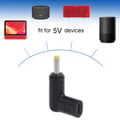 Miniatyrbillede 10 af 10: Type-C hun til 4.0x1.7mm DC 5V han jack adapter konverter til computerstrøm