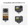 Miniatyrbild 2 av 9: Magnetisk Snabbkoppling Adapter för Action 4/3/2 Actionkamera Förlängning