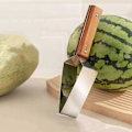 Pikkukuva 5 / 5: Monitoiminen hedelmäleikkuri - vesimelonileikkuri, ruostumattomasta teräksestä valmistettu vesimelonileikkuri Knife with 2 fork