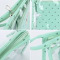 Miniatyrbillede 7 af 8: PVC Kosmetikpose Tryk Makeup Pouch GRÅ grå grey