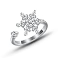 Miniatyrbillede 3 af 5: Fidget Angst Ring Til Kvinder Fidget Spinner Stress Worry Rings Spinde Ringe Meditation Anti-angst Rolig Worry Stress Relief Ring Smykker Valent Style 4