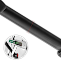 Miniatyrbillede 4 af 5: Støttefod til cykel Dobbelt cykelstøttefod  Alloy Prop Cykelstativ 24-29 tommer Justerbar cykelfodstøtte 1pcD-