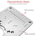 Miniatyrbillede 4 af 5: Monteringsplade indsatsplade til Makita RT0700C fræsebord 235mm