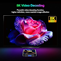 Pikkukuva 4 / 5: Home HK1 RBOX K8S Android 13 TV BOX RK3528 64GB 32GB 16GB 2.4G 5G WIFI BT 4.0 Vedio Dekoodaus Mediasoitin Digiboksi 2g16g EU plug