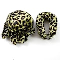 Pikkukuva 1 / 5: 2 kpl Lämpöä Vaatimatonta Kiharrinsettiä Hiusrullat Lämpöä Vaatimattomiin Kiharoihin Green leopard print