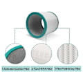 Miniatyrbilde 5 av 5: 2-pakning Erstatnings TP02 Luftrenserfiltre for Pure Cool Link Modeller TP01, TP02, TP03, BP01, AM11