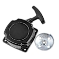 Pikkukuva 4 / 5: Metallikynnellinen vetokäynnistin, varaosa 43Cc 47Cc 49Cc Pocket Bike -kaasuskootteriin X1 X2 X8