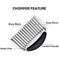 Miniatyrbillede 3 af 5: Kraftig Crinkle Cutter i rustfrit stål Bølgeformet hakker Fransk Fry Slicer til kartofler Gulerodschips og frugter, grøntsager, kartofler, løg