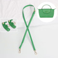 Miniatyrbillede 5 af 5: Moderigtig taskerem skulderrem PU læder udskiftningsrem justerbar crossbody taskerem håndtaske udskiftningsrem grøn Green